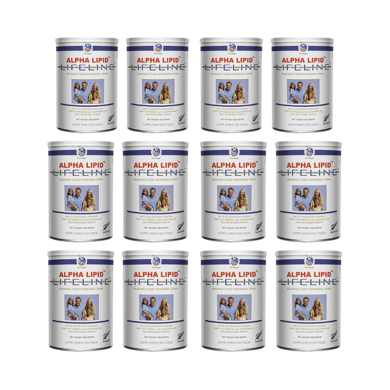 Alpha Lipid Lifeline Colostrum 450g - 12 Can
