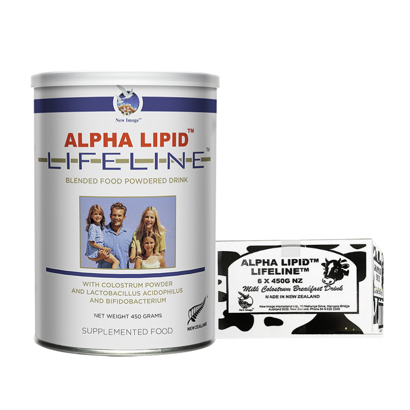 Alpha Lipid Lifeline Colostrum 450g - 6 Can