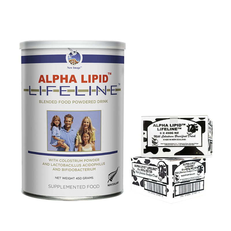 Alpha Lipid Lifeline Colostrum 450g - 12 Can